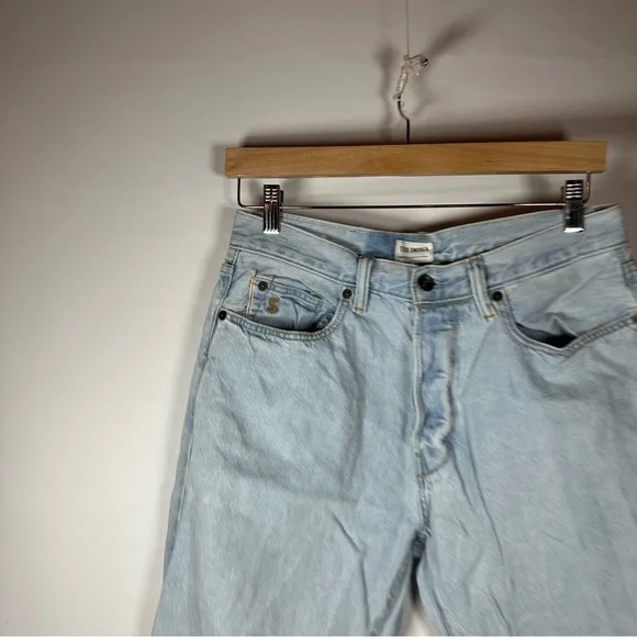 Todd Snyder Light Blue Straight Men Jeans - Picture 4 of 9